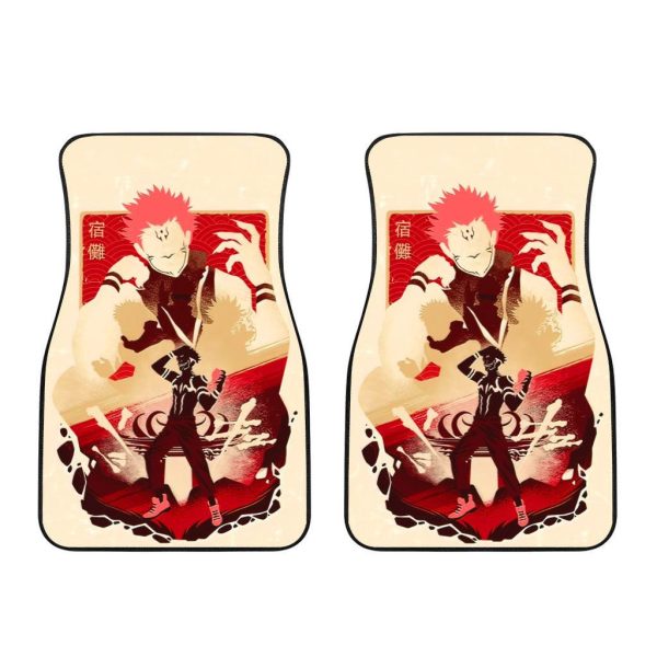 sukuna jujutsu kaisen car floor mats 1wacj