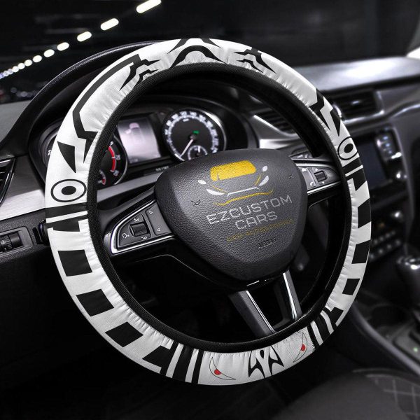 Itadori Sukuna Mode Anime Steering Wheel Cover Jujutsu Kaisen Custom Anime Car Accessories