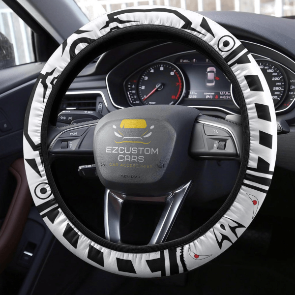 sukuna ryomen car accessories custom jujutsu kaisen anime steering wheel cover beiw2