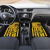 Sunflower Dog Paw American Flag Car Floor Mats