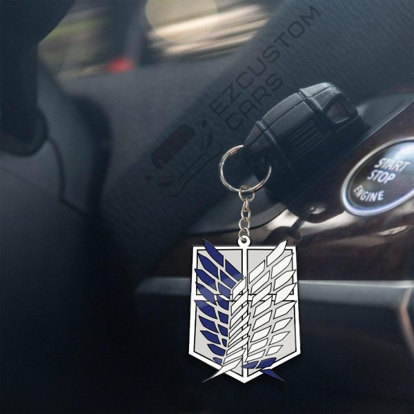 survey corps keychains attack on titan yg1gh