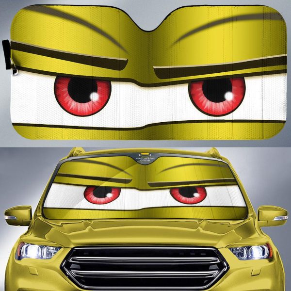 suspicious cartoon eyes custom car windshield sunshades 2ukhc