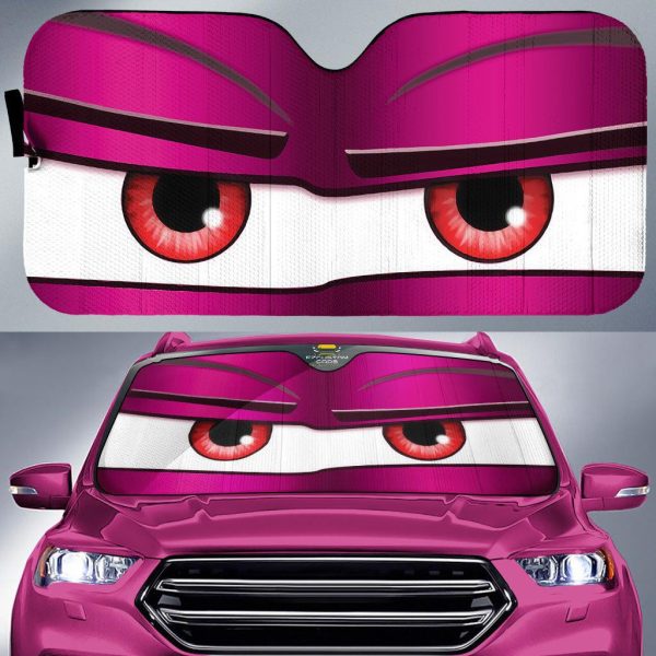suspicious cartoon eyes custom car windshield sunshades 5vmth