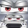 Suspicious Cartoon Eyes Custom Car Windshield Sunshades