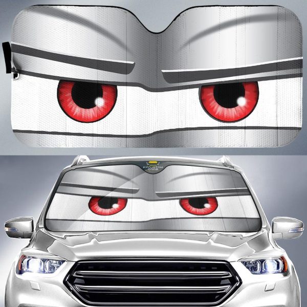 Seriously Angry Cartoon Eyes Custom Car Windshield Sunshades