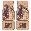 Sword Art Online Kirito x Asuna Car Floor Mats Anime Car Accessories