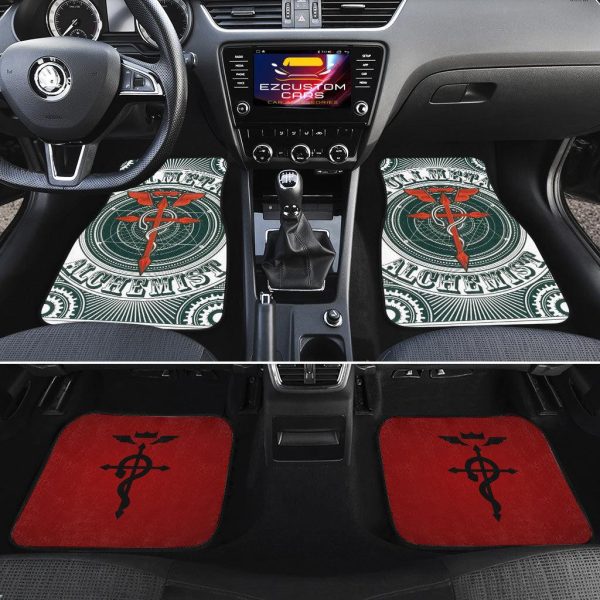 symbol fullmetal alchemist car floor mats custom anime fullmetal alchemist car accessories zxqli