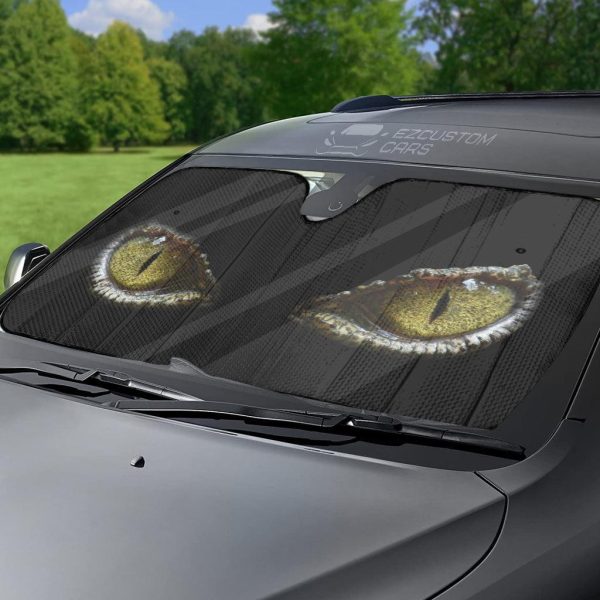 t rex dinosaur car sun shade zvzax