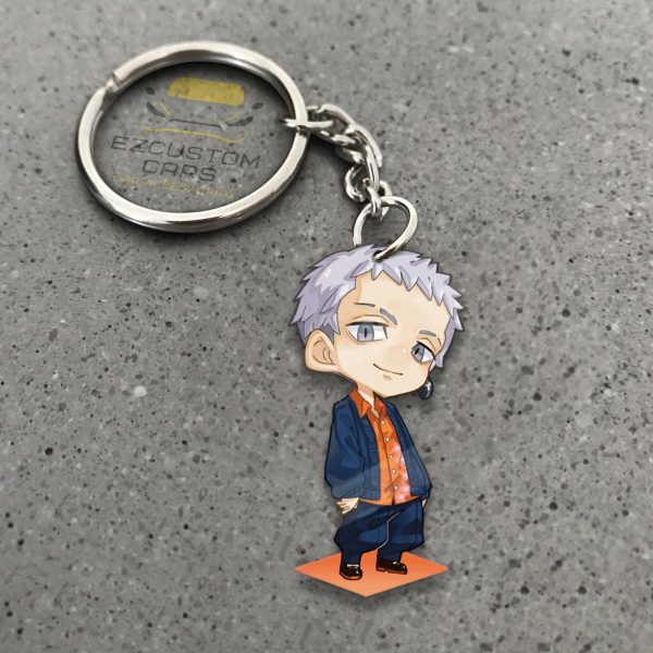Takashi Mitsuya Keychains Custom Tokyo Revenger Anime Car Accessories Takashi Mitsuya Keychains Custom Tokyo Revenger Anime Car Accessories