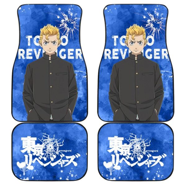 Take Michi Car Floor Mats Custom Tokyo Revengers Anime Car Accessories