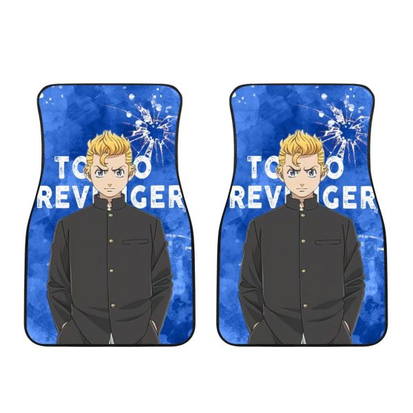 take michi car floor mats custom tokyo revengers anime car accessories jqm60
