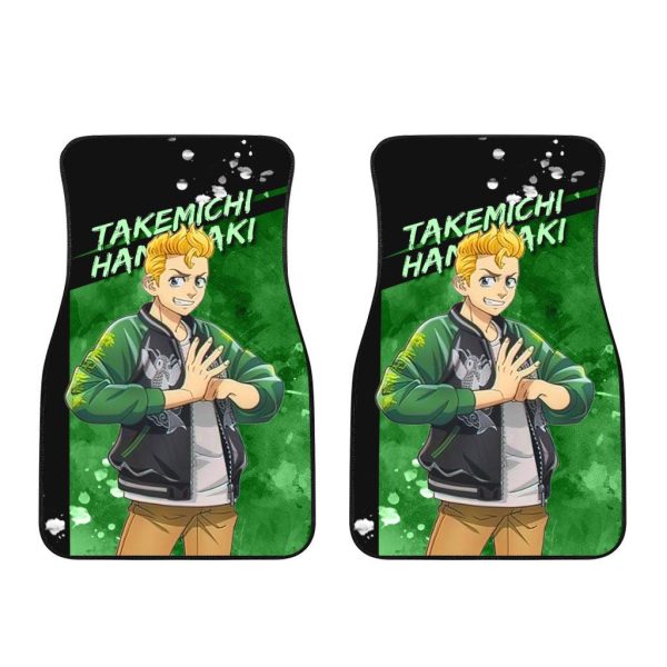 take michi car floor mats custom tokyo revengers anime car accessories pw6c9