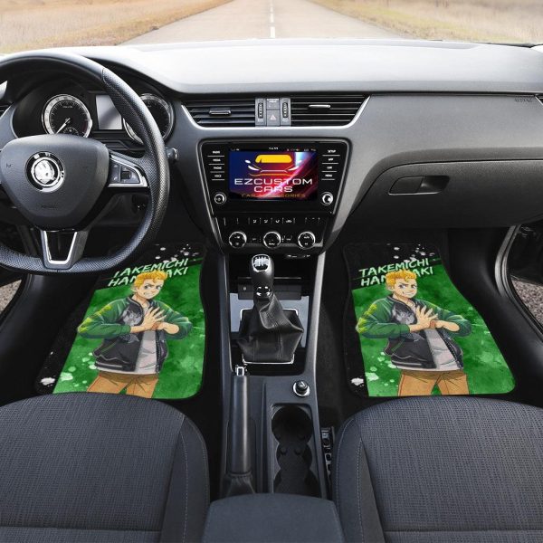 take michi car floor mats custom tokyo revengers anime car accessories wvybq