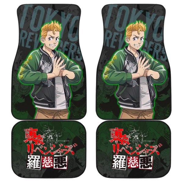 Takemichi Car Accessories Custom Tokyo Revengers Anime Car Floor Mats