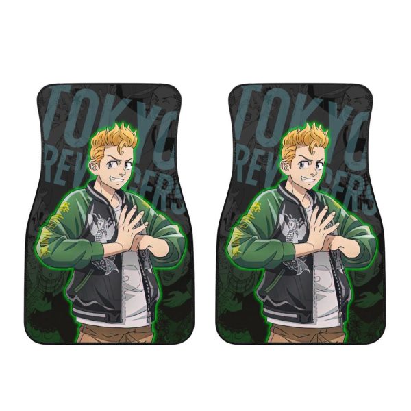 takemichi car floor mats custom anime tokyo revengers car accessories yskeo
