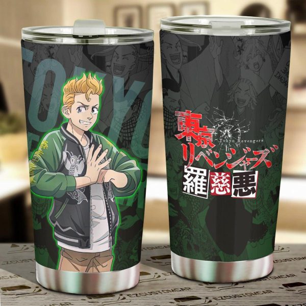 Takemichi Car Accessories Custom Tokyo Revenger Anime Car Tumbler Cup