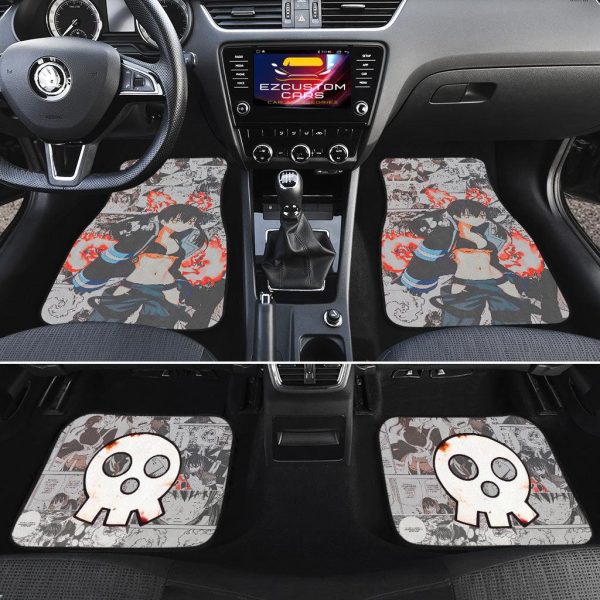 tamaki kotatsu car floor mats custom fire force anime car accessories tku9r