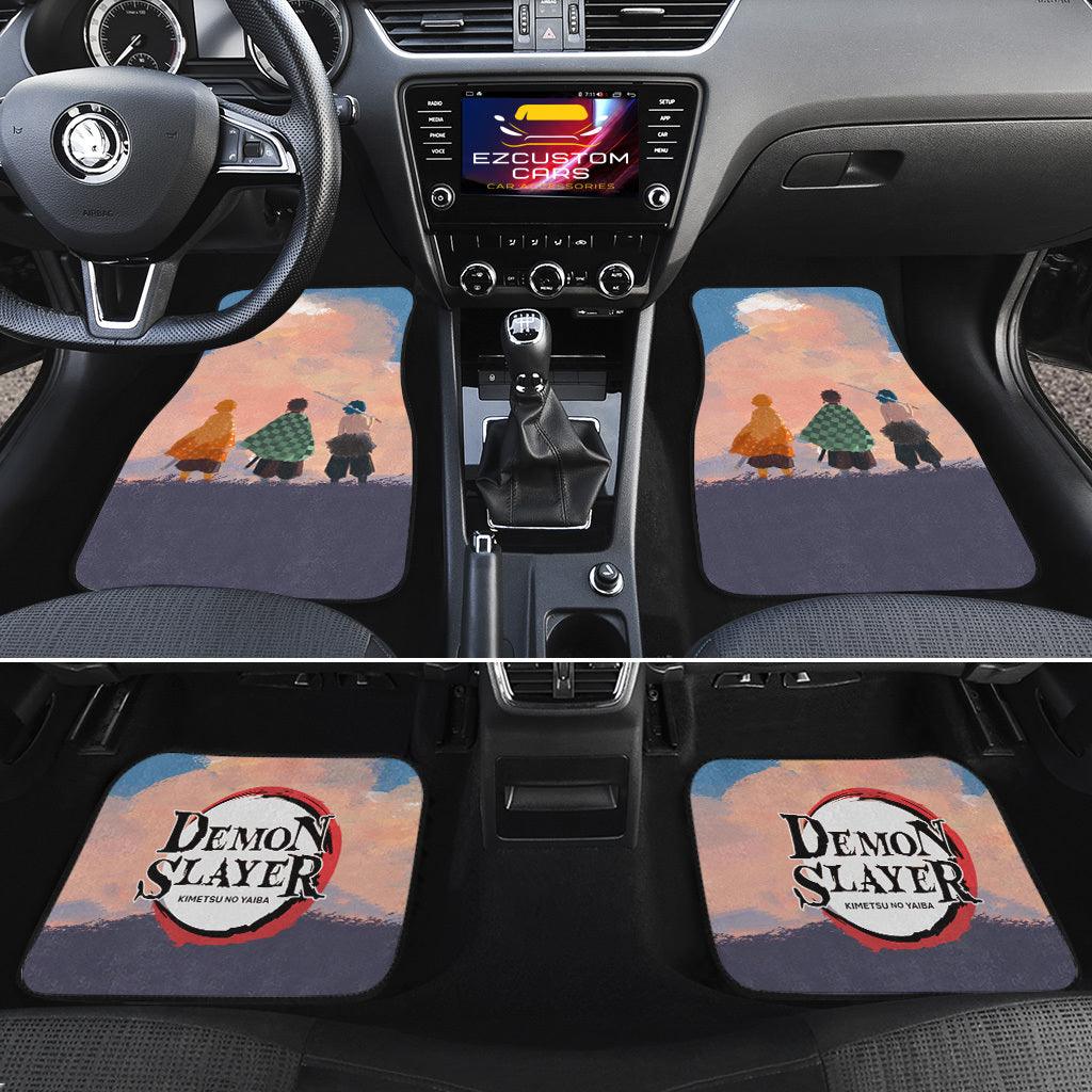 Tanjiro Car Floor Mats Demon Slayer Car Floor Mats Tanjiro Car Floor Mats Demon Slayer Car Floor Mats