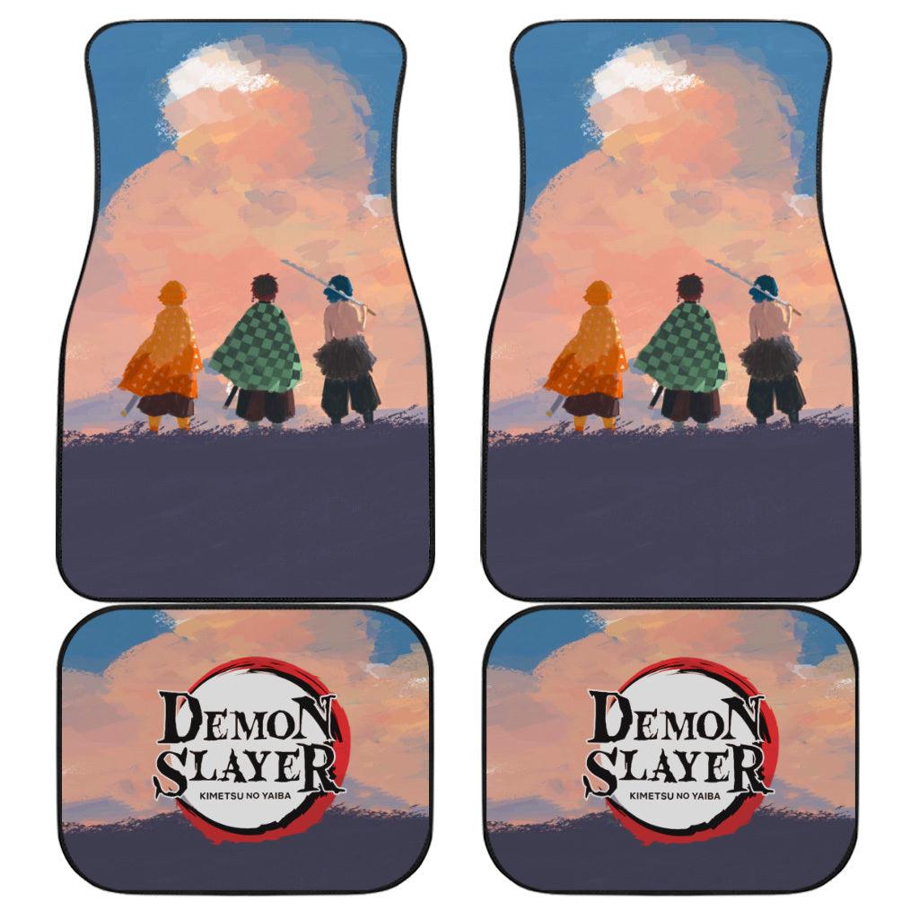 Tanjiro Car Floor Mats Demon Slayer Car Floor Mats Tanjiro Car Floor Mats Demon Slayer Car Floor Mats