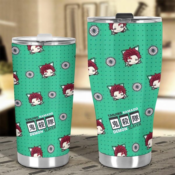 tanjiro car tumbler cup custom demon slayer anime car accessories rwpzc