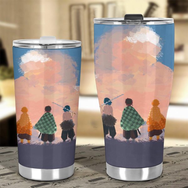 tanjiro car tumbler cup demon slayer anime car accessories bgt0c