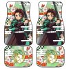 Tanjiro Demon Slayer Car Floor Mats Anime Car Floor Mats