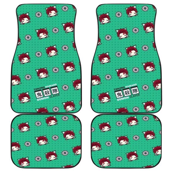 Tanjiro Demon Slayers Car Mats