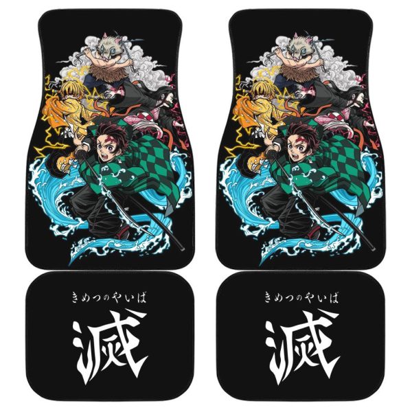 Tanjiro Demon Slayers Car Mats
