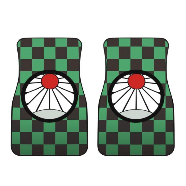tanjiro demon slayers car mats ntcia