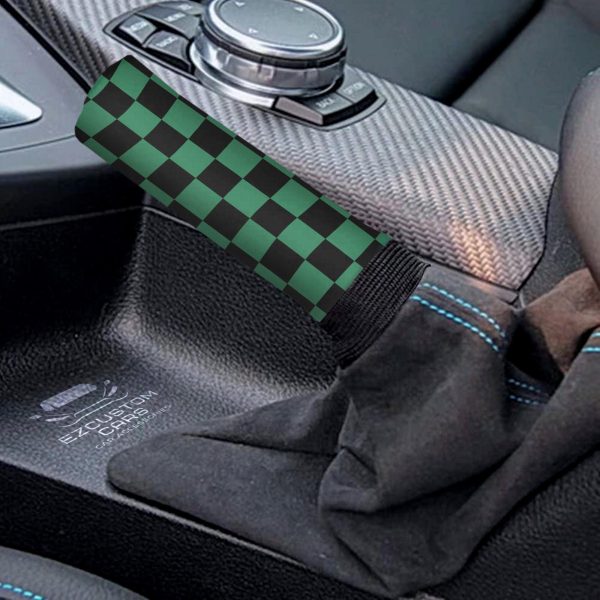 tanjiro kamado car shift knobs covers set demon slayer custom anime car accessories bmgxx