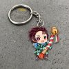 Tanjiro Kamado Custom Keychains Demon Slayer Anime Car Accessories