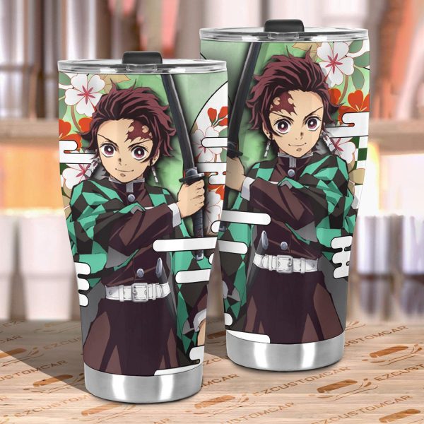 tanjiro tumbler cup custom demon slayers anime car accessories l8m5g