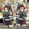 Tanjiro Tumbler Cup Custom Demon Slayers Anime Car Accessories