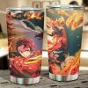 Tanjiro x Rengoku Car Tumbler Cup Custom Demon Slayer Anime Car Accessories