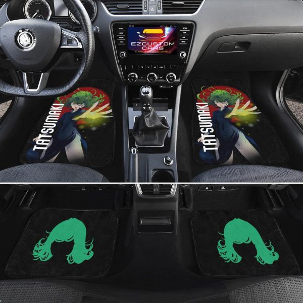 tatsumaki car floor mats custom anime one punch man car accessories yxbyl