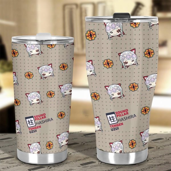 tengen uzui car tumbler cup custom demon slayer anime car accessories di8xx