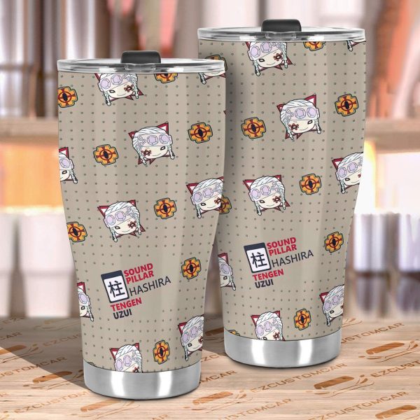 tengen uzui car tumbler cup custom demon slayer anime car accessories svowr