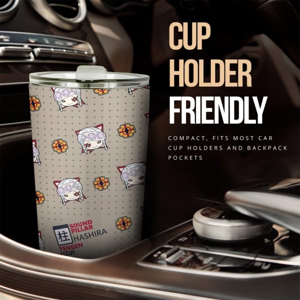 Tengen Uzui Car Tumbler Cup Custom Demon Slayer Anime Car Accessories
