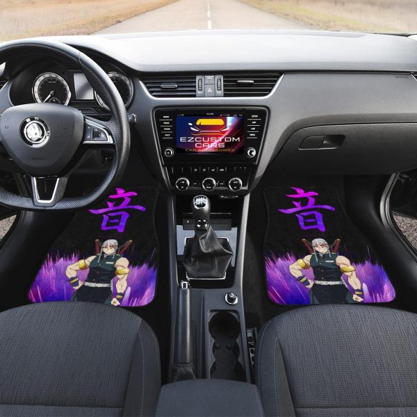 tengen uzui demon slayer anime car floor mats anime car accessories 0onfo