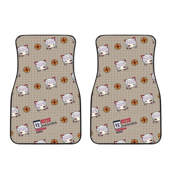 tengen uzui demon slayer car floor mats 4ejnm