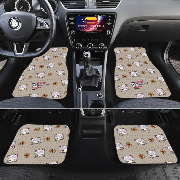 tengen uzui demon slayer car floor mats alaja