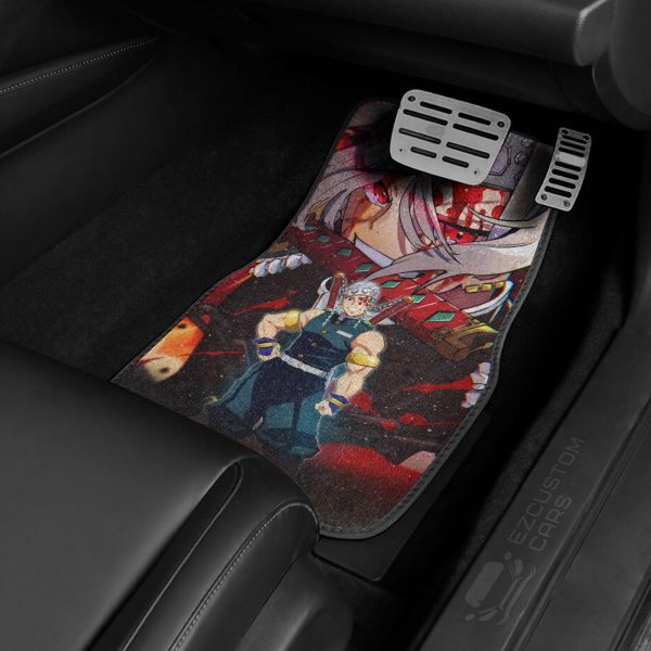 tengen uzui demon slayer car floor mats ozqcd