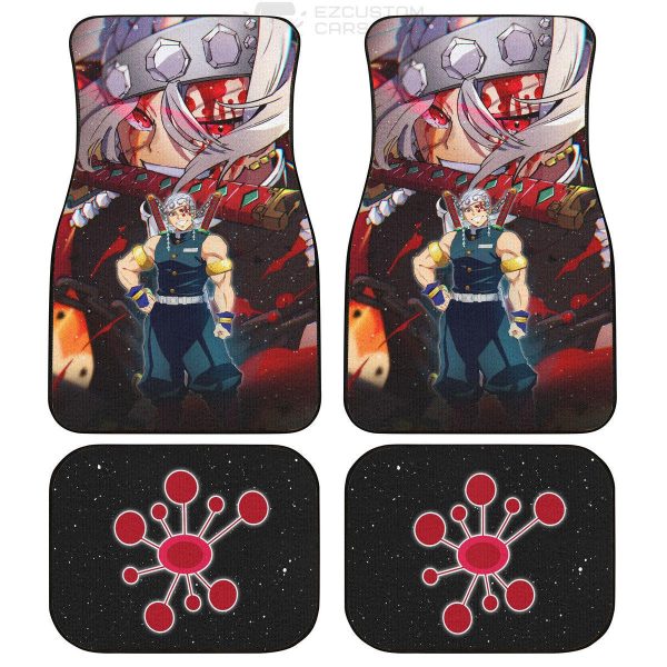 Tengen Uzui Demon Slayer Car Floor Mats