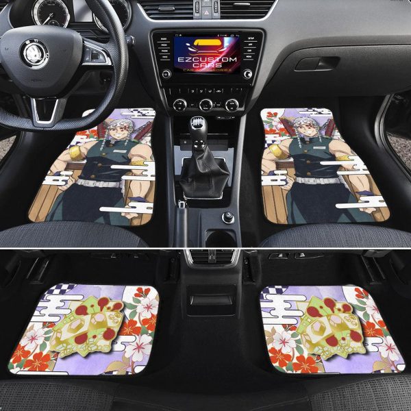 tengen uzui demon slayer car floor mats xnlfu