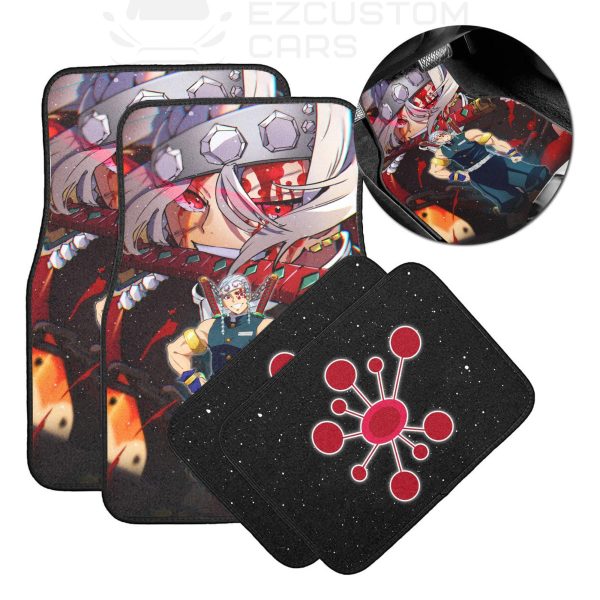 Tengen Uzui Demon Slayer Car Floor Mats