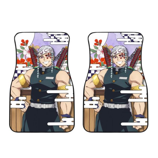 tengen uzui demon slayer car floor mats zrc9u