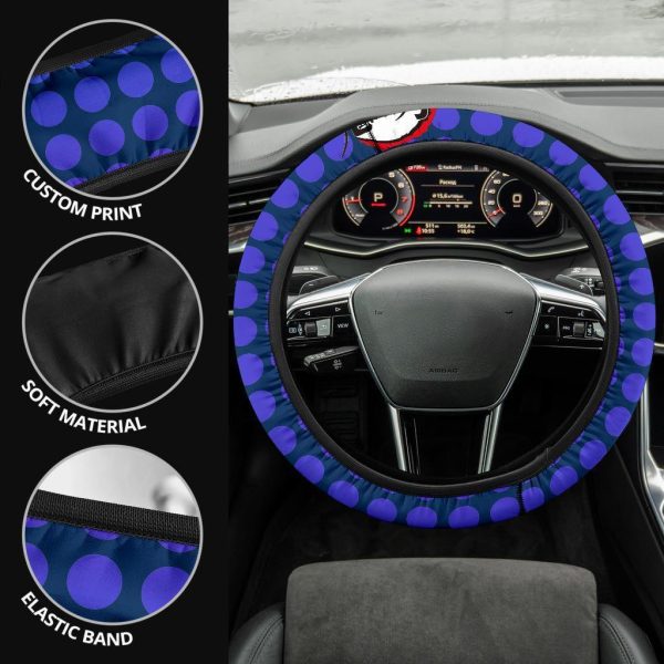 tengen uzui demon slayers car accessorries anime steering wheel cover abucy