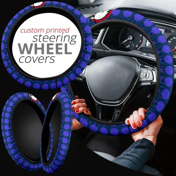 tengen uzui demon slayers car accessorries anime steering wheel cover ykezc