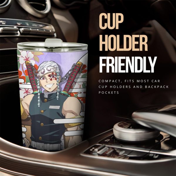 tengen uzui tumbler cups custom demon slayers anime car accessories wwxv8