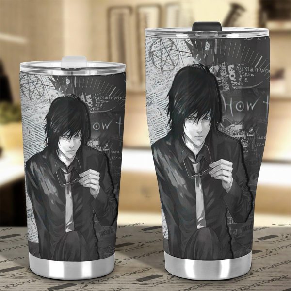 teru mikami car tumbler cup cutsom death note anime car accessories kjfrs